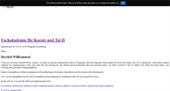 Desktop Screenshot of karate-wuppertal.de