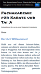 Mobile Screenshot of karate-wuppertal.de